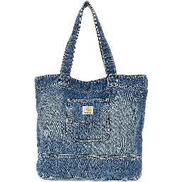 Destroy denim tote bag