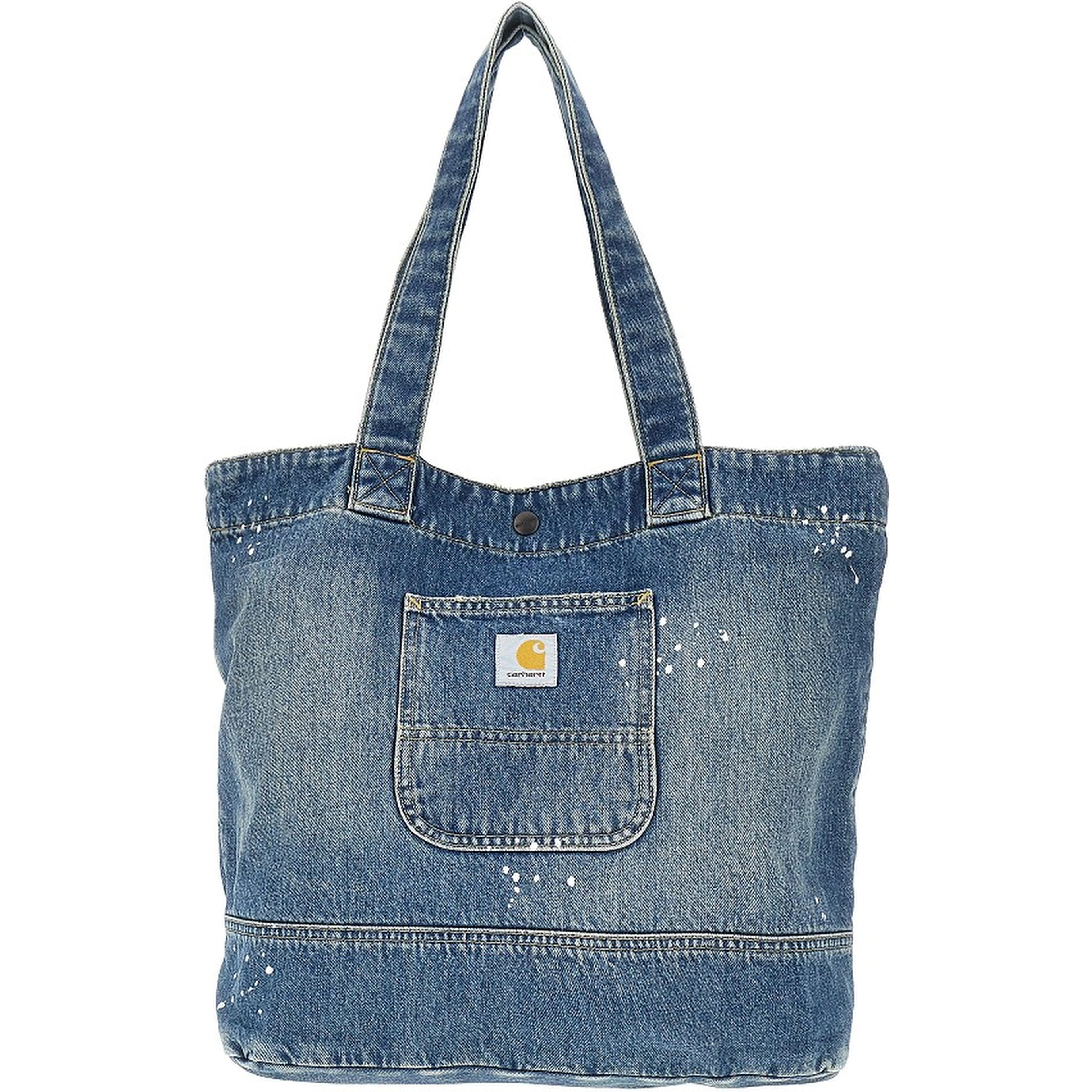 Destroy denim tote bag