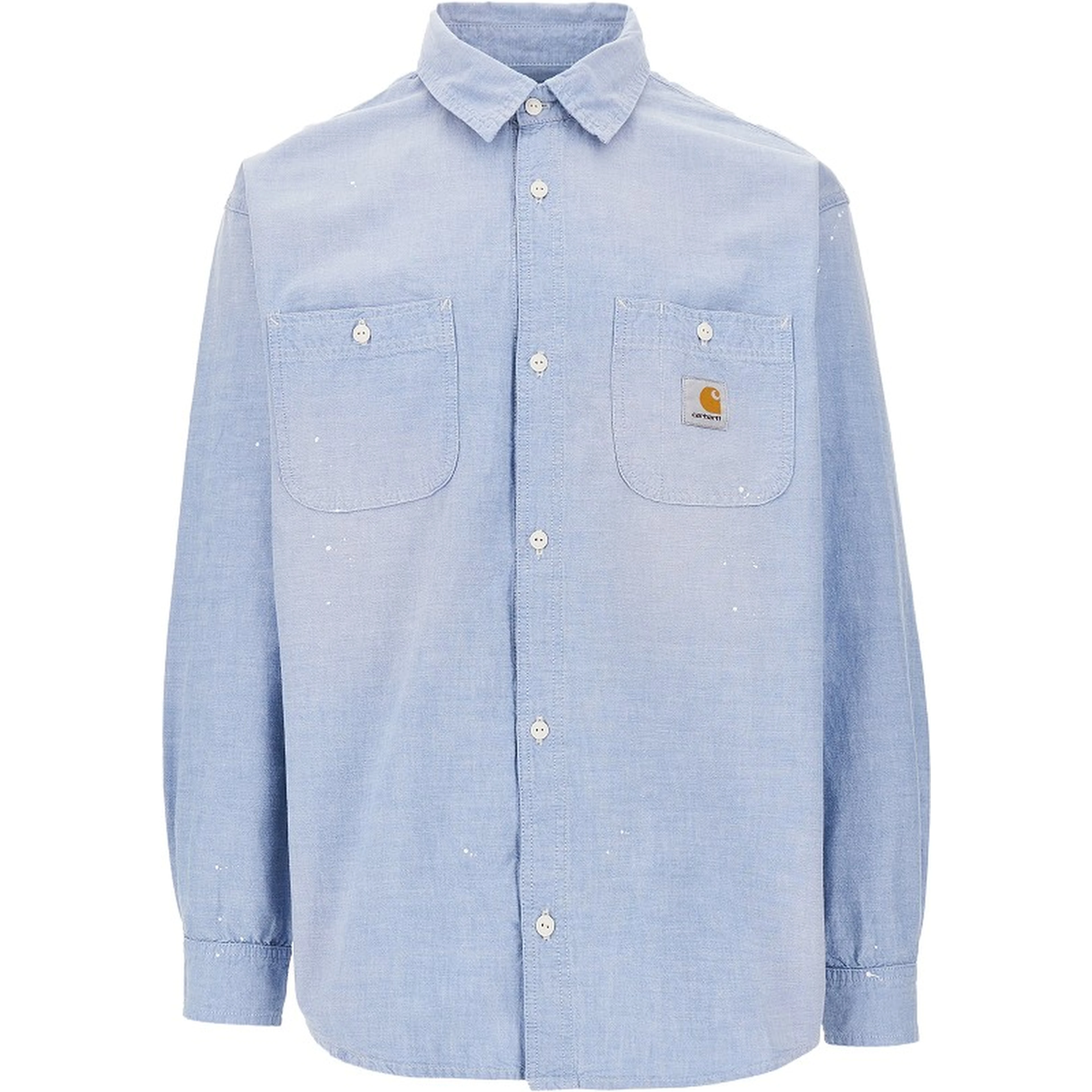 'Painter' chambray cotton shirt