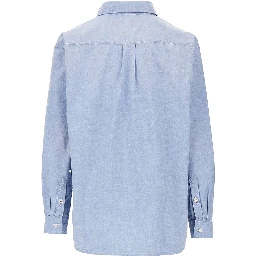 'Painter' chambray cotton shirt