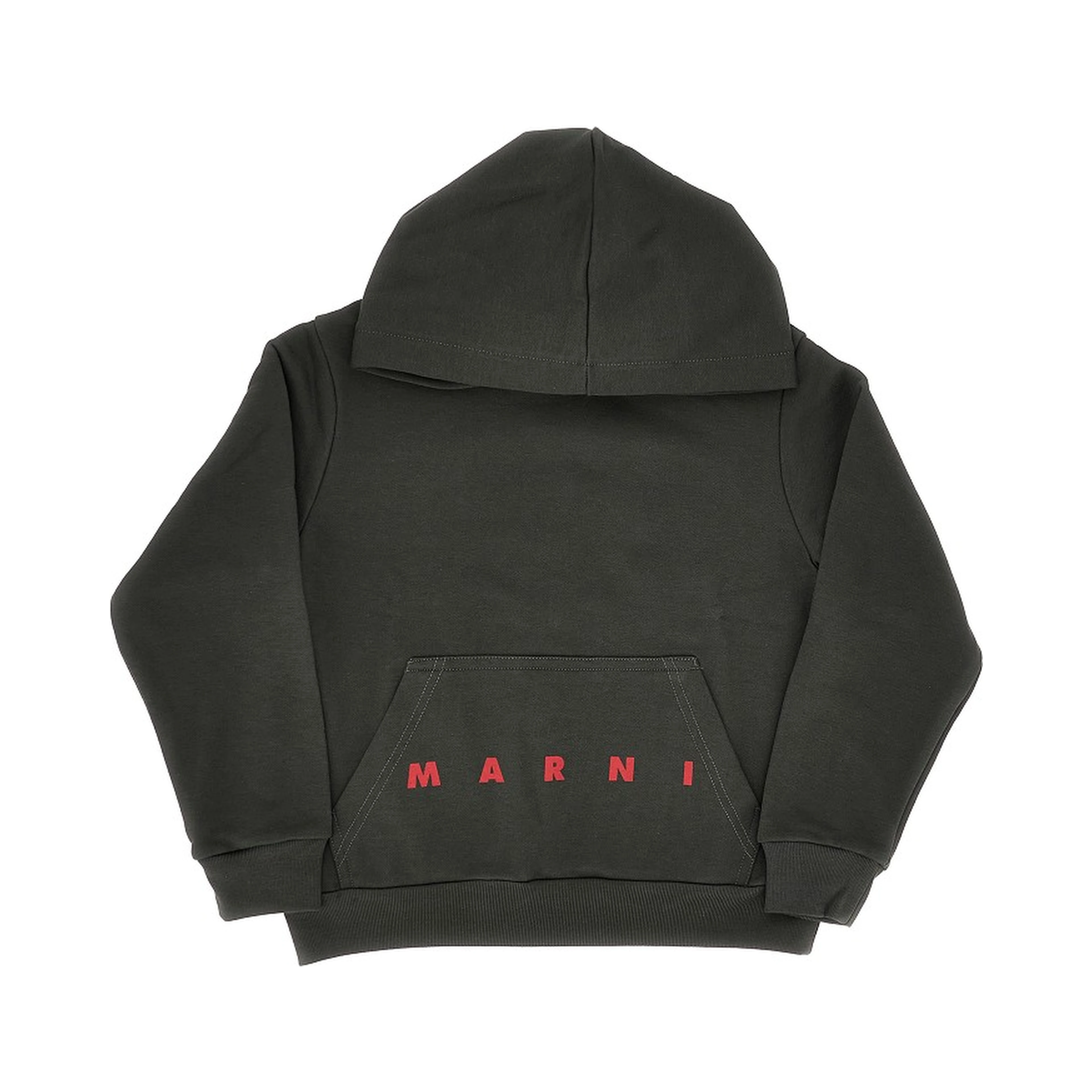 Logo print hoodie