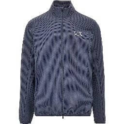 Embossed VENTUS7 full-zip sweatshirt
