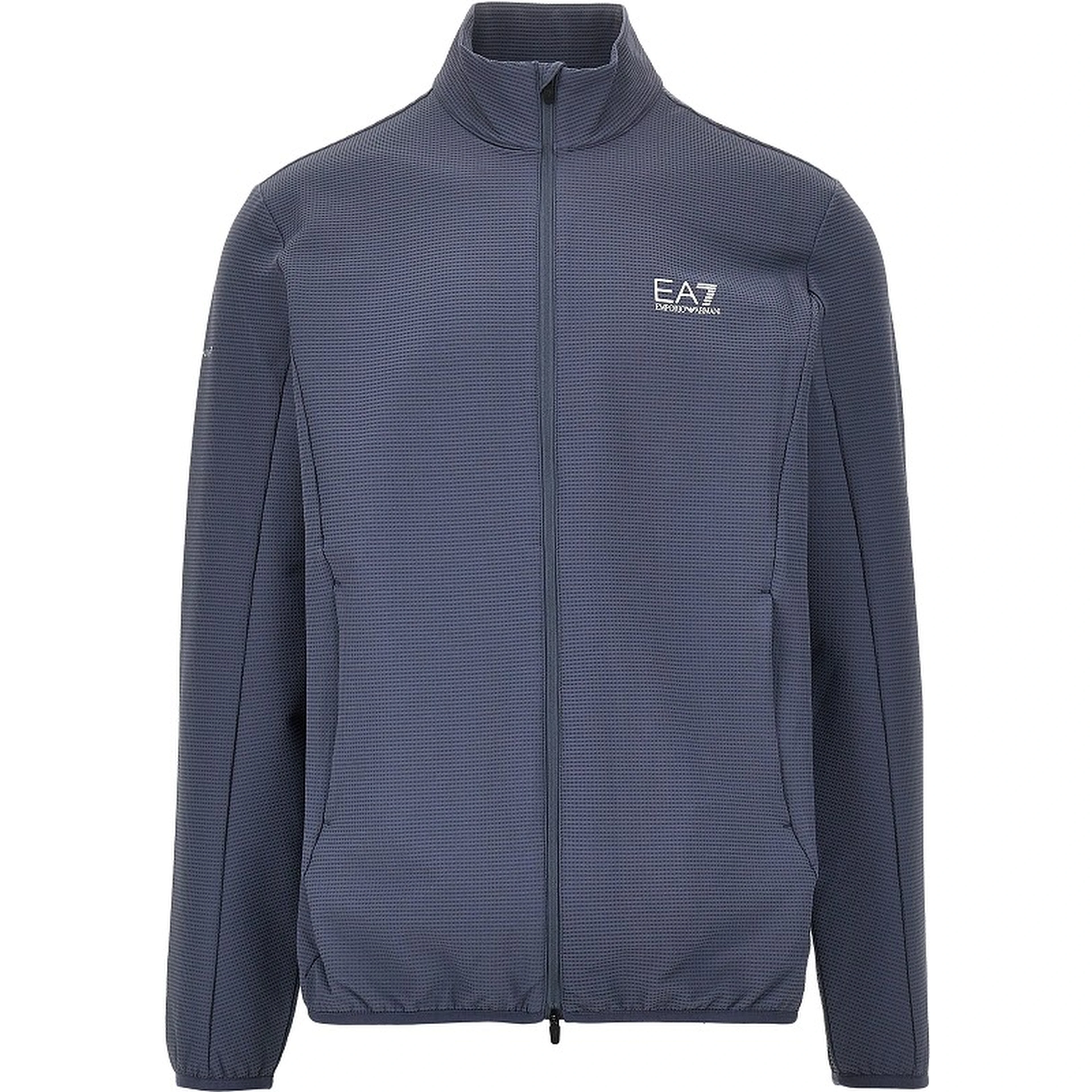 Embossed VENTUS7 full-zip sweatshirt