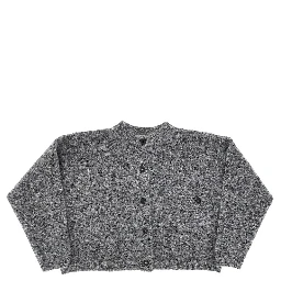 Alpaca-blend oversized cardigan