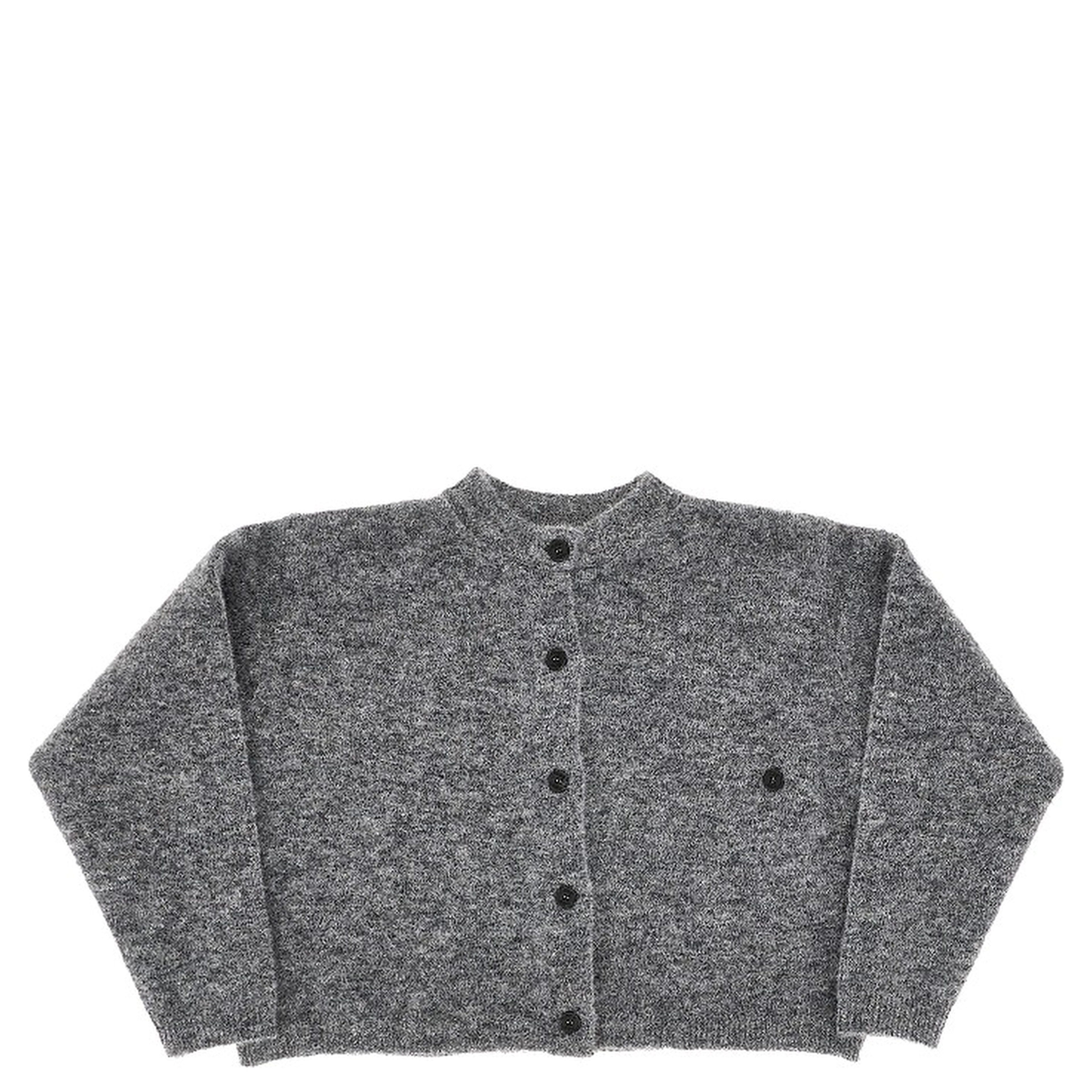 Alpaca-blend oversized cardigan