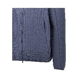 Embossed VENTUS7 full-zip sweatshirt