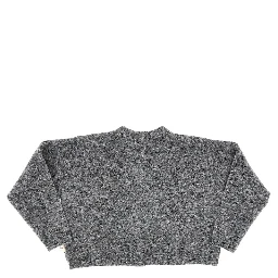 Alpaca-blend oversized cardigan