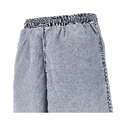 Easy pigment cotton-blend shorts