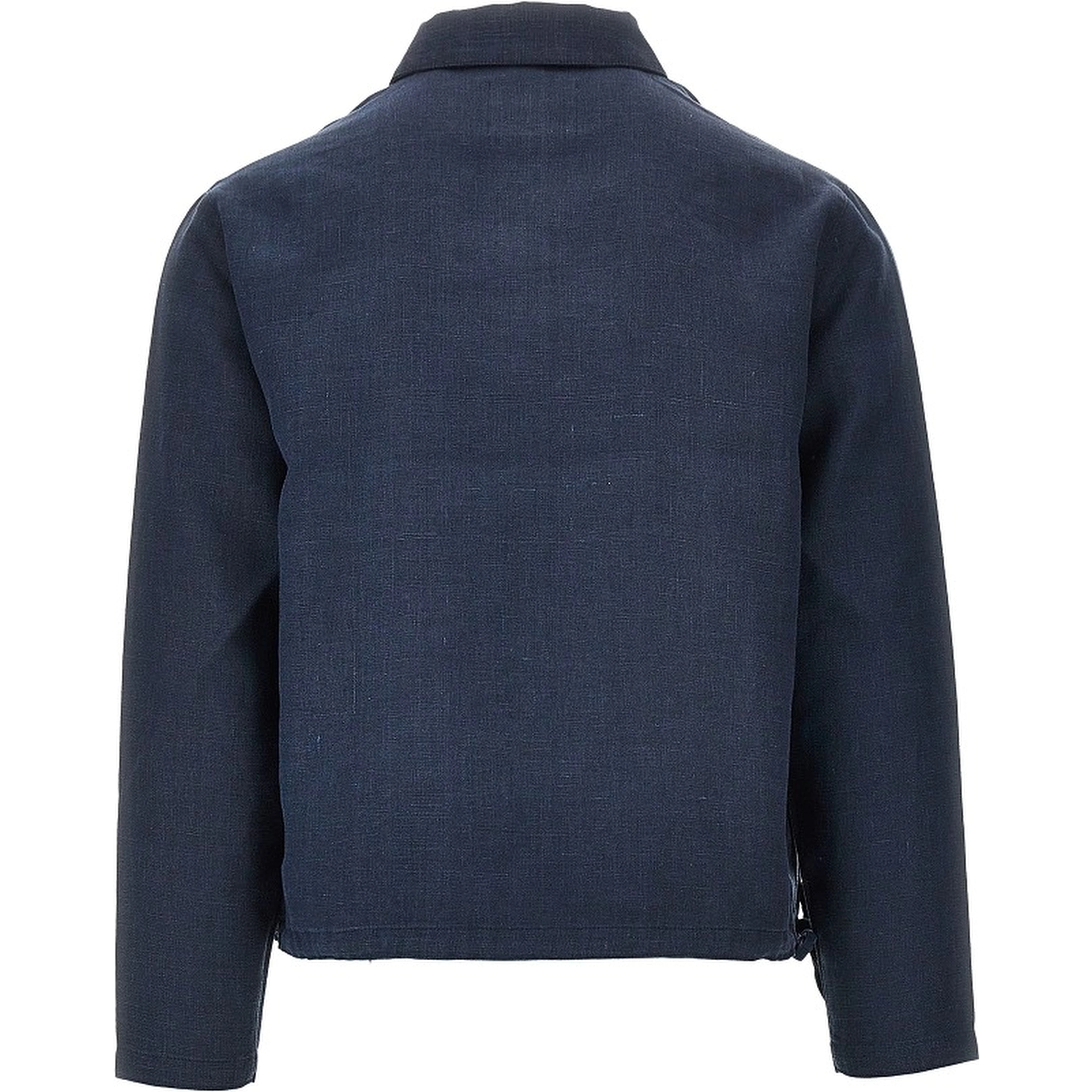 Linen quarter-zip pullover