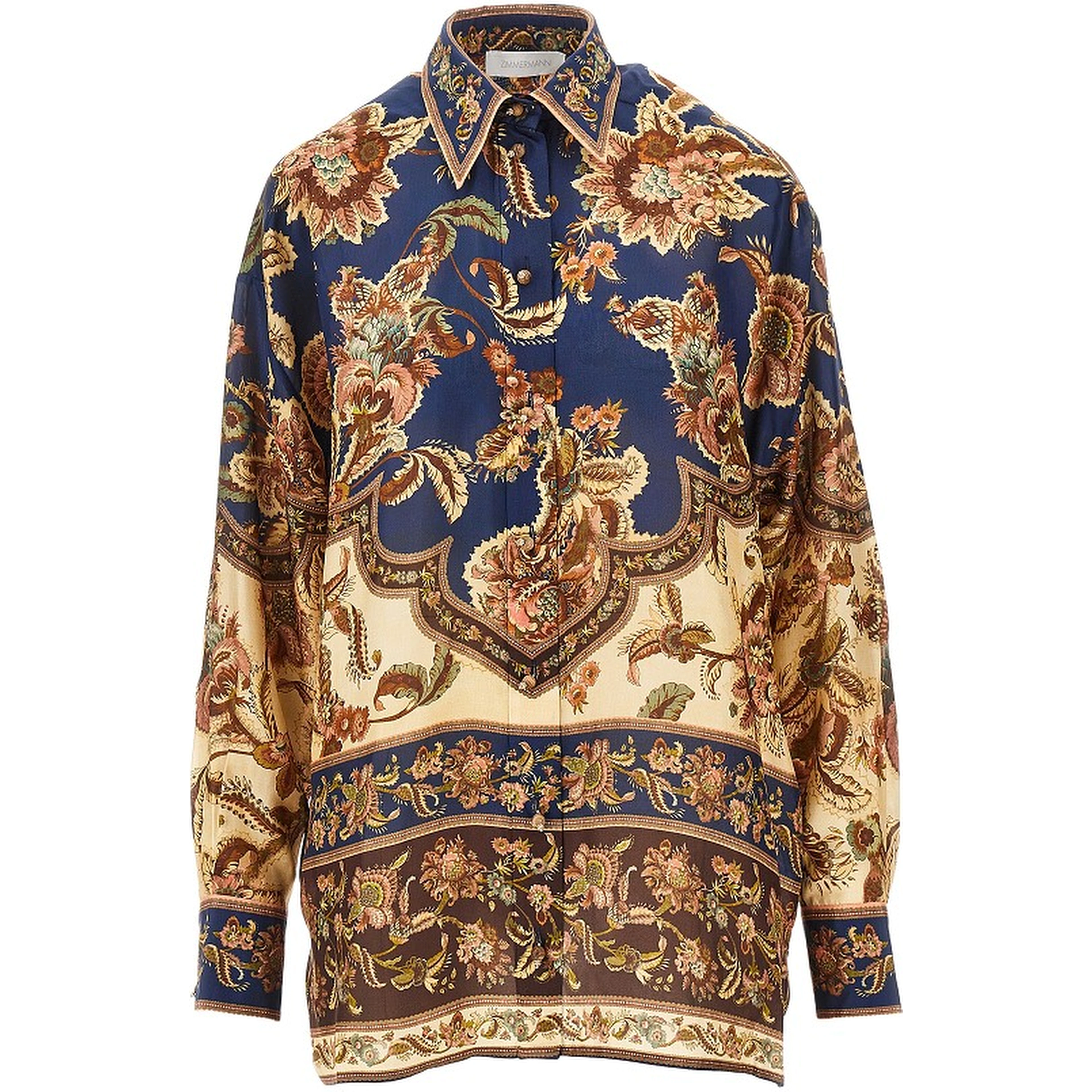 'Aster' silk shirt