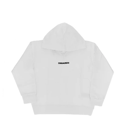 Logo print hoodie