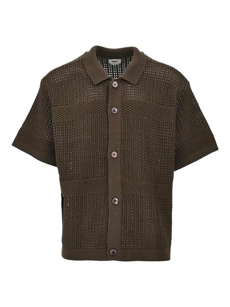 'Zach' knitted shirt