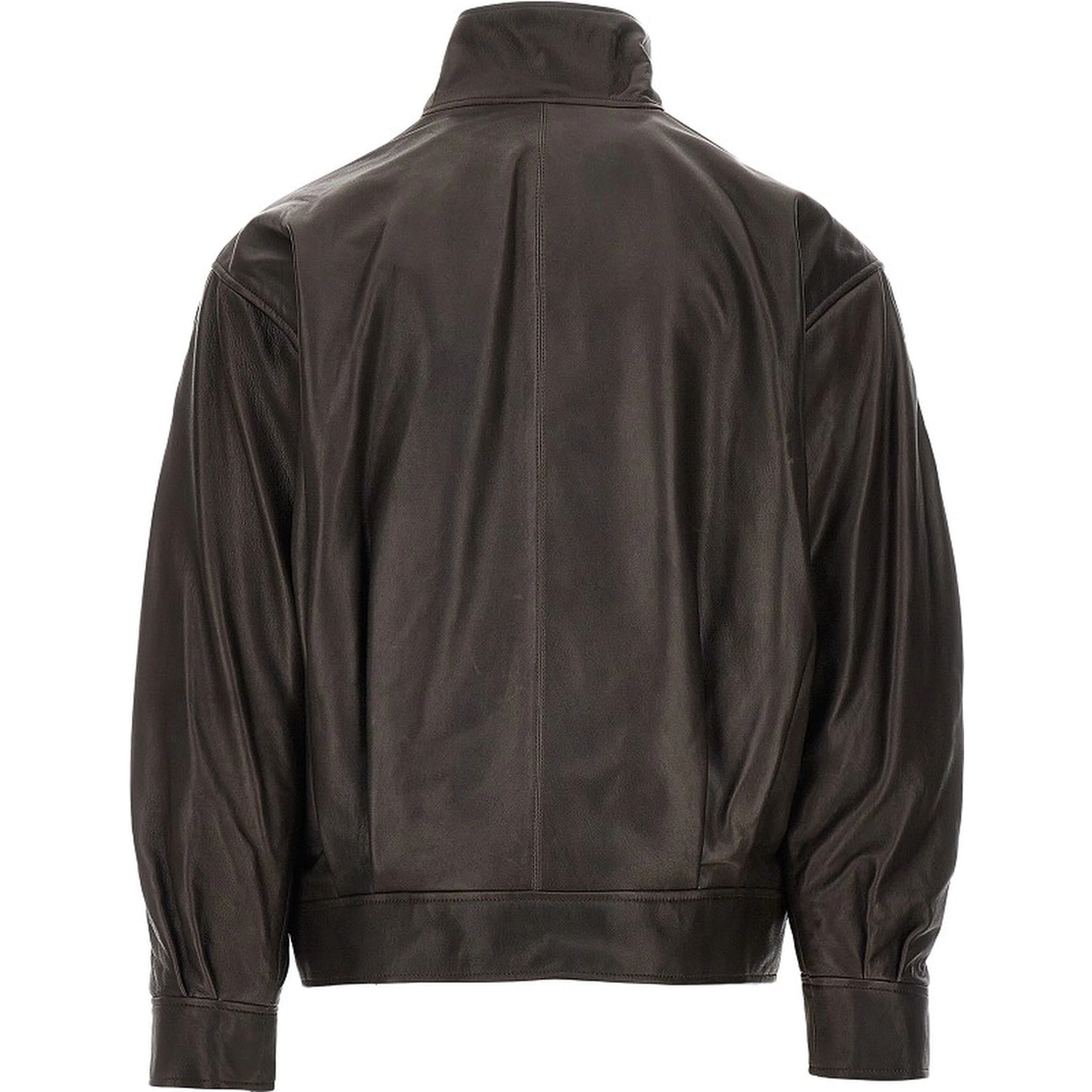 'Paulo' nappa leather bomber jacket