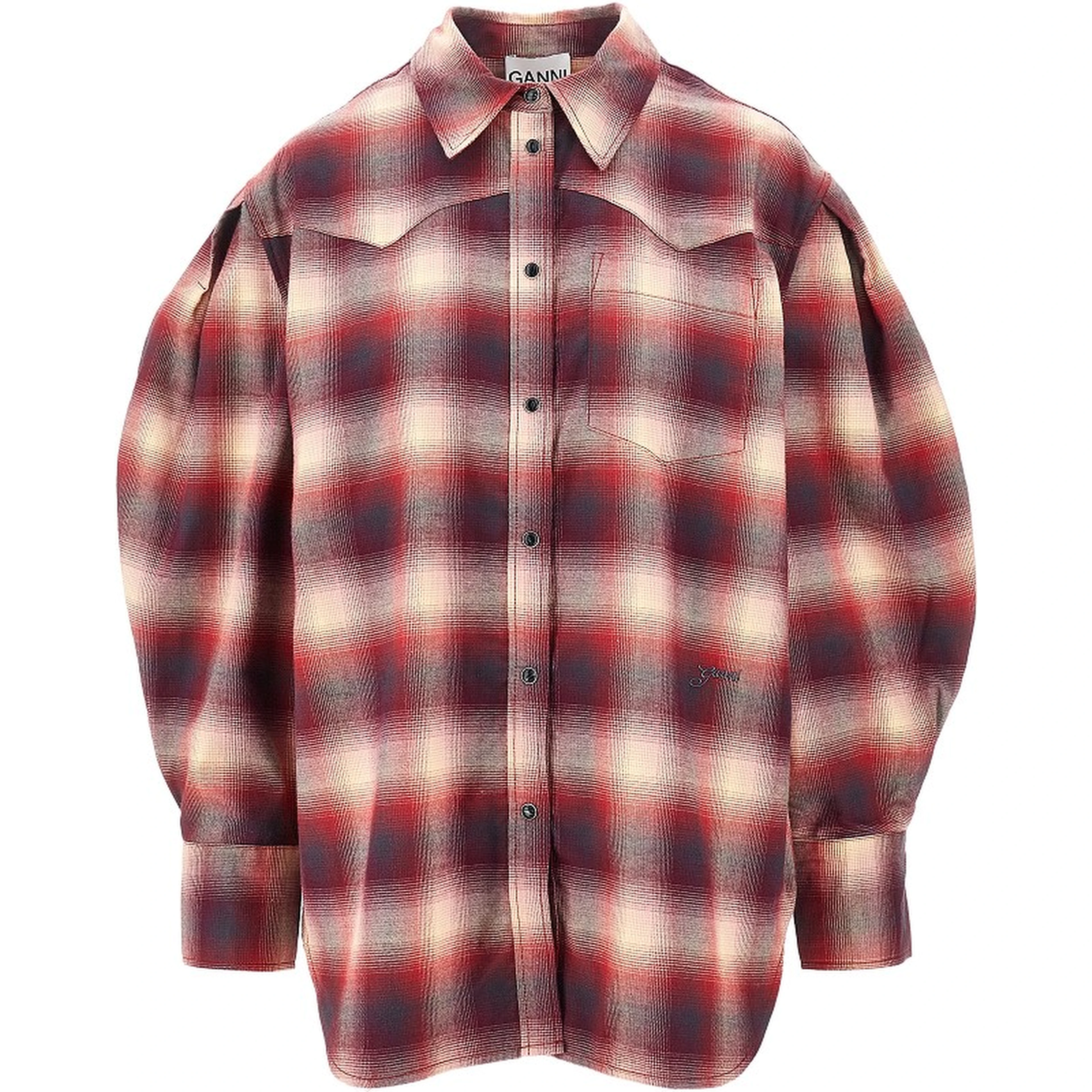 Cotton flannel shirt