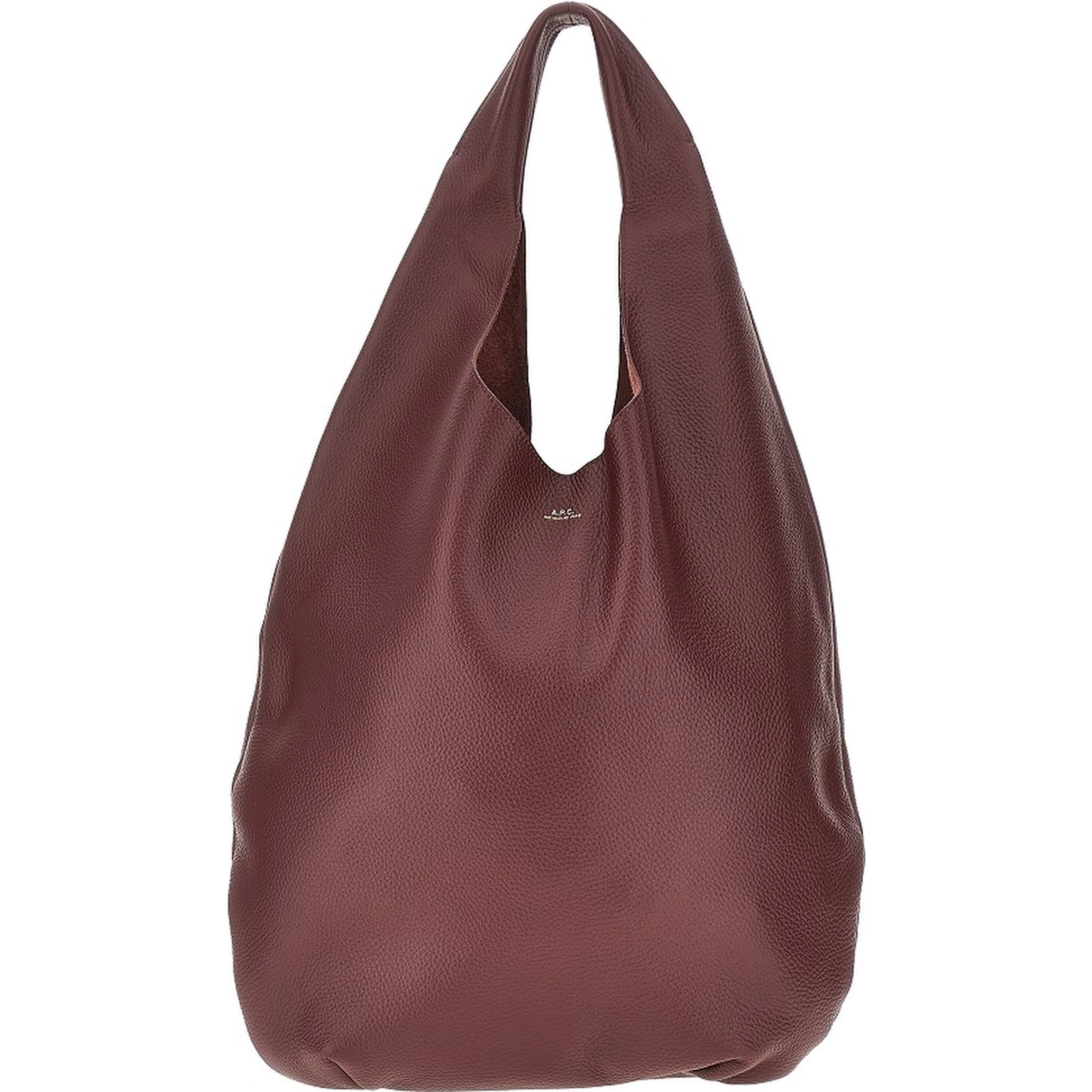 'Le Neige' grained leather bag