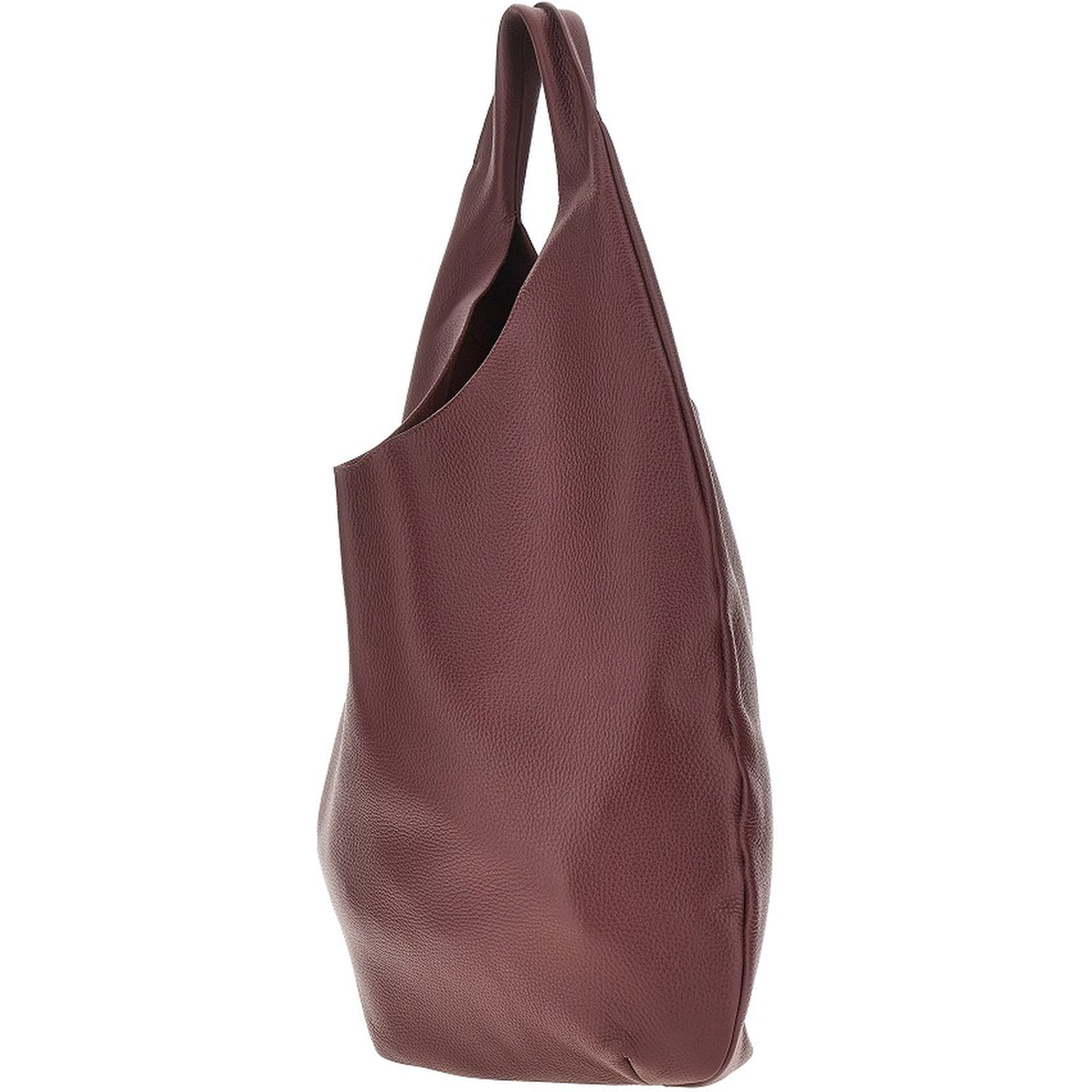 'Le Neige' grained leather bag
