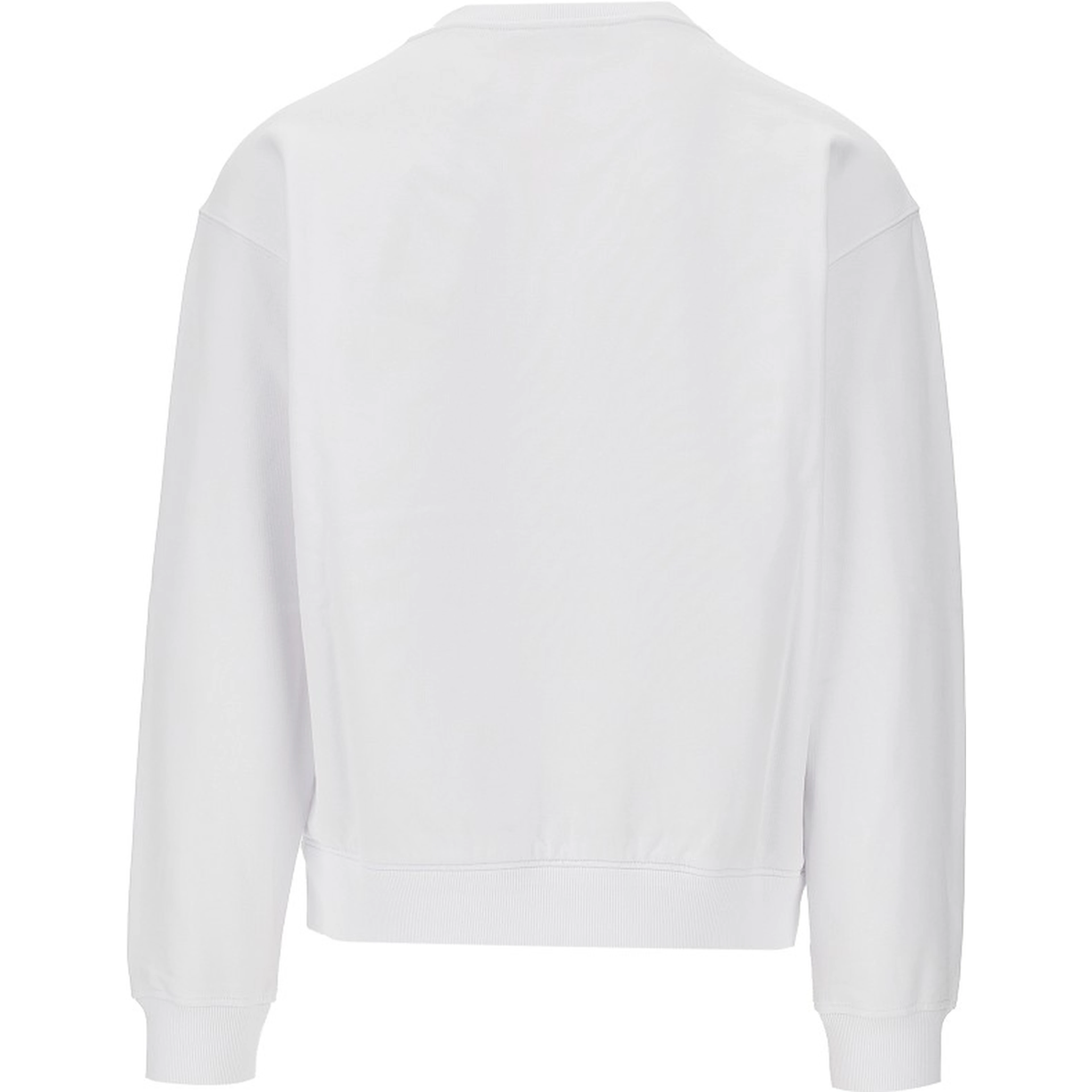 Logo plate crewneck sweatshirt