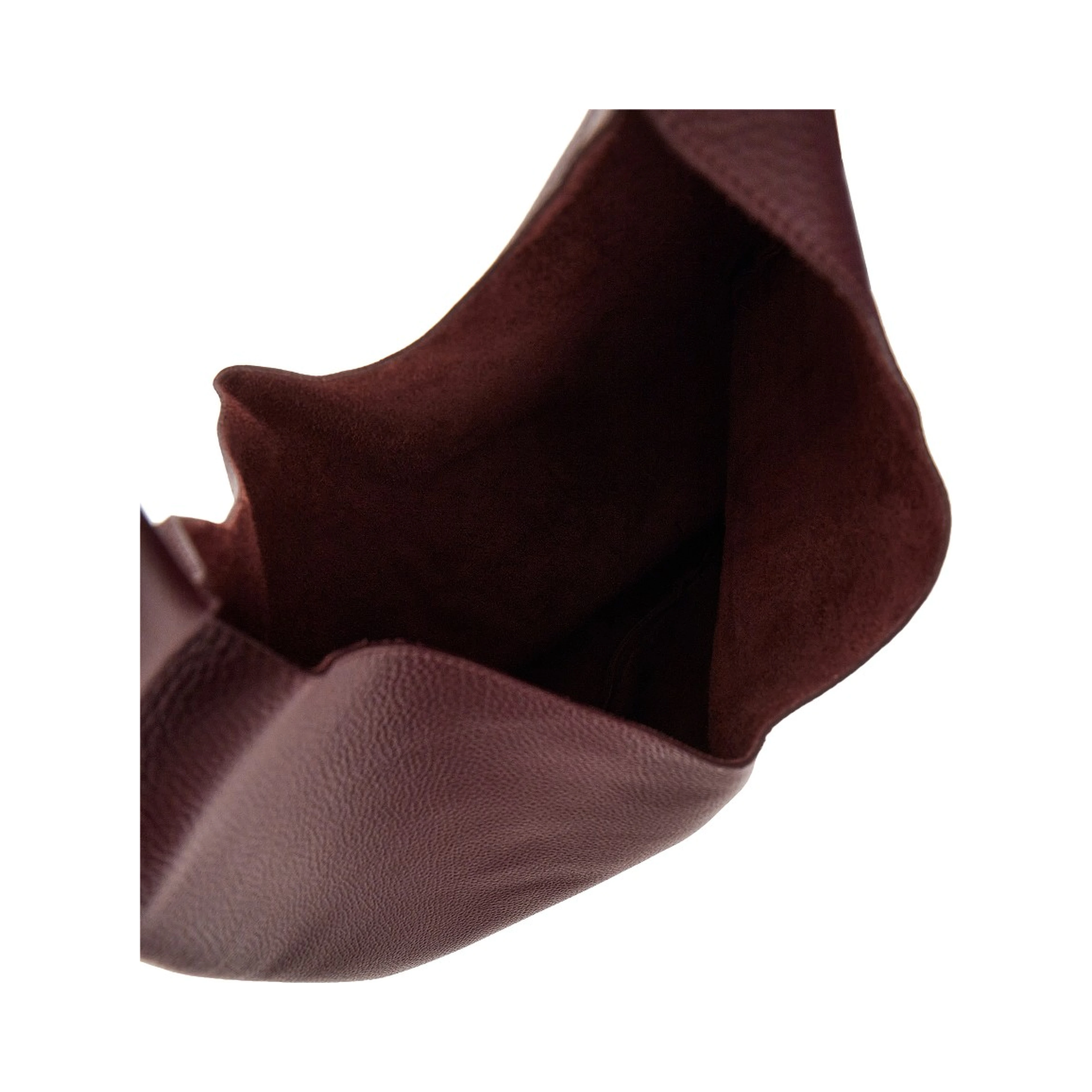 'Le Neige' grained leather bag