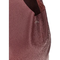 'Le Neige' grained leather bag