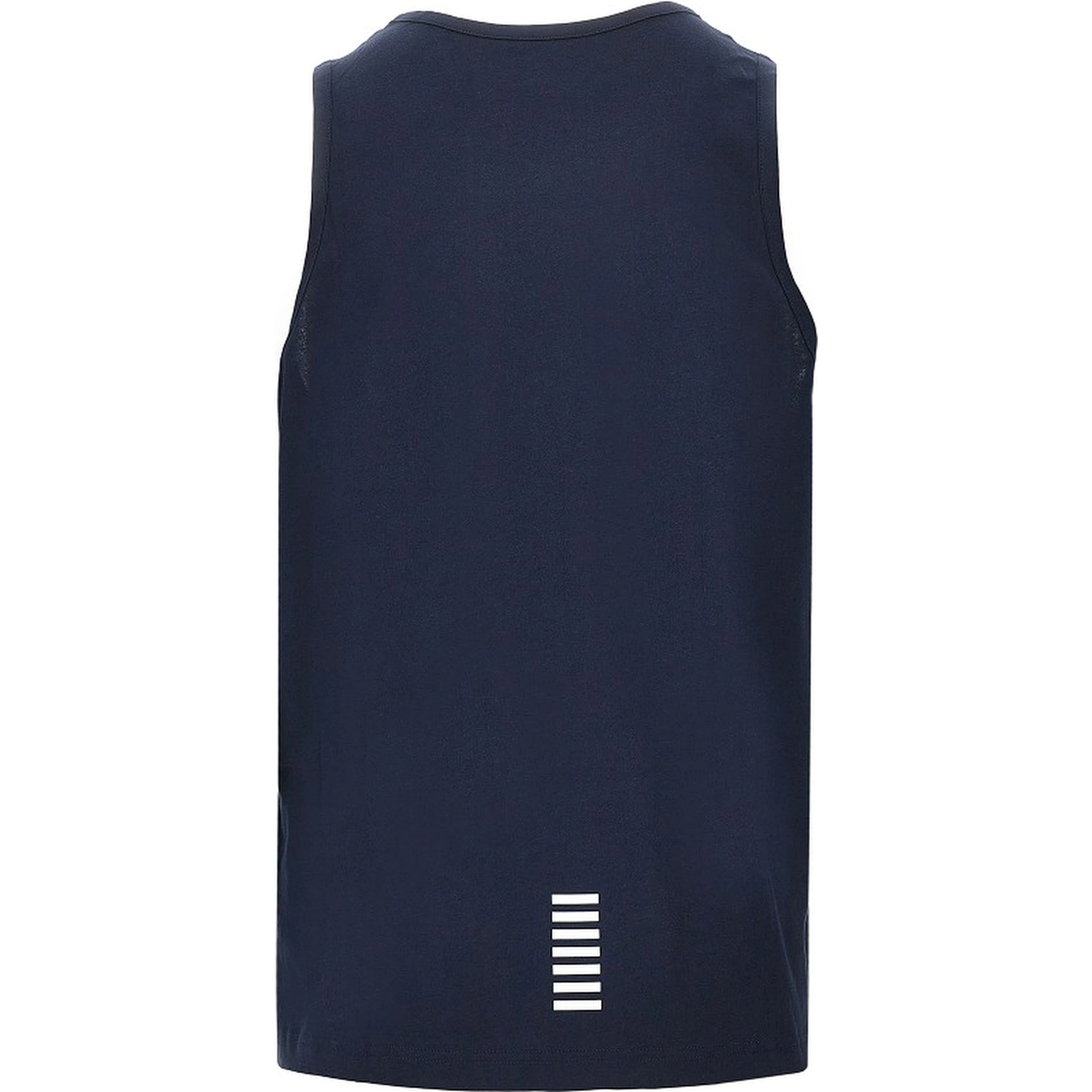 Cotton tank top with logo print