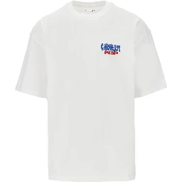 'Luggage Label' print T-shirt