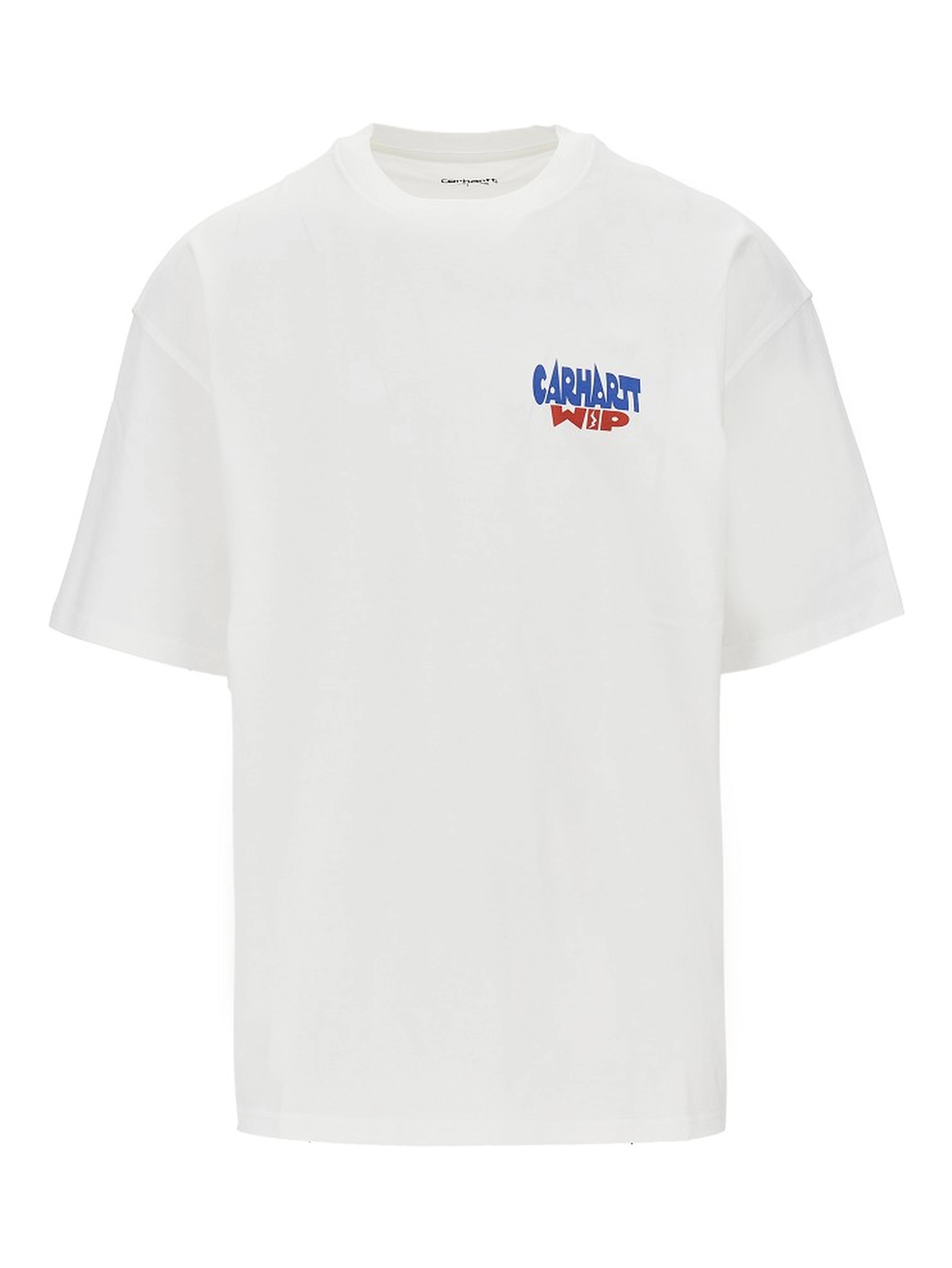 'Luggage Label' print T-shirt