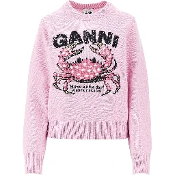 'Crab' wool-blend sweater