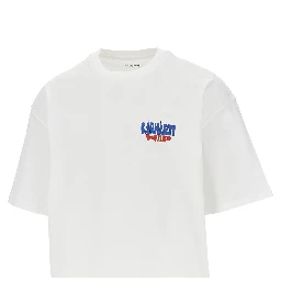 'Luggage Label' print T-shirt