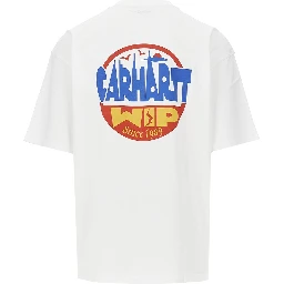 'Luggage Label' print T-shirt
