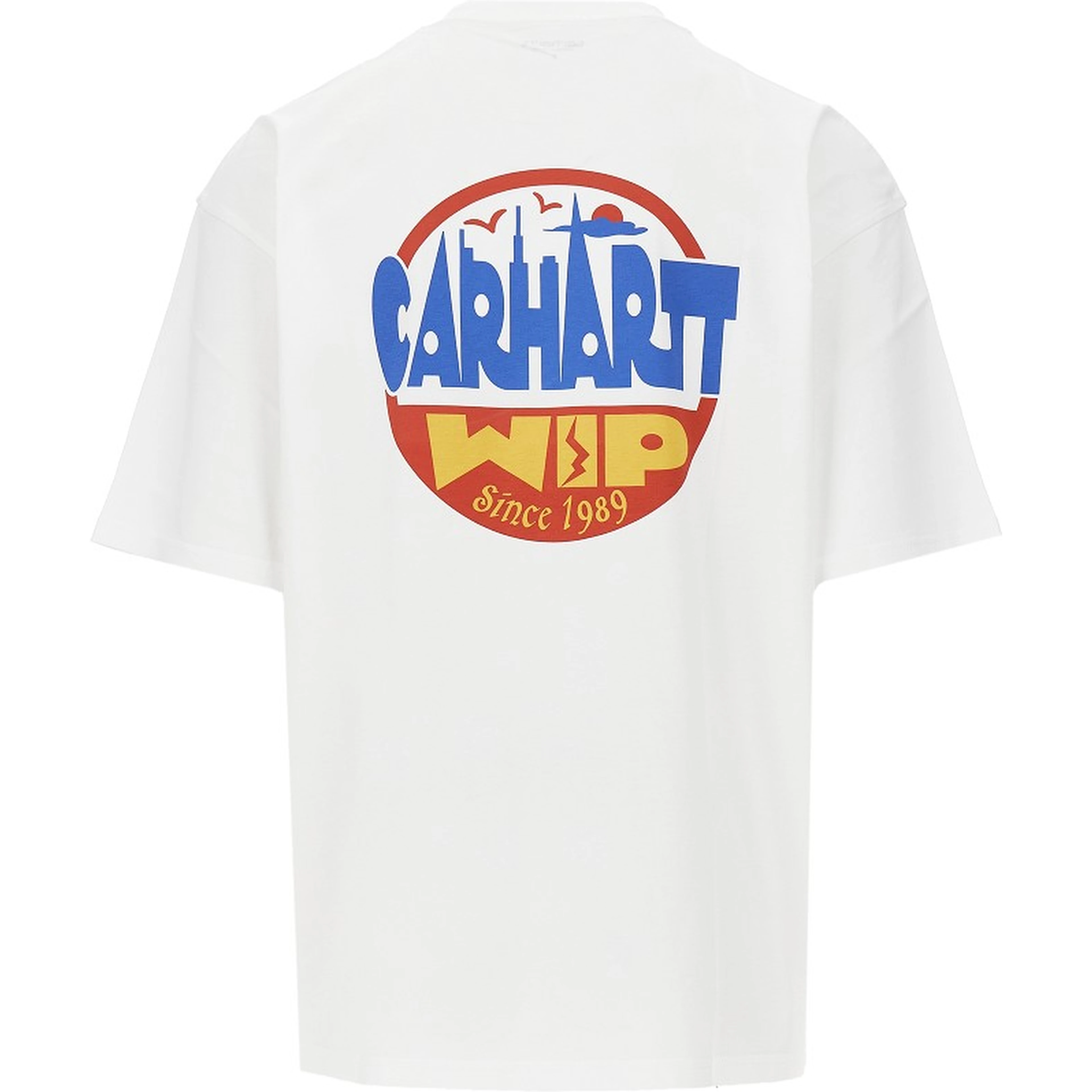 'Luggage Label' print T-shirt