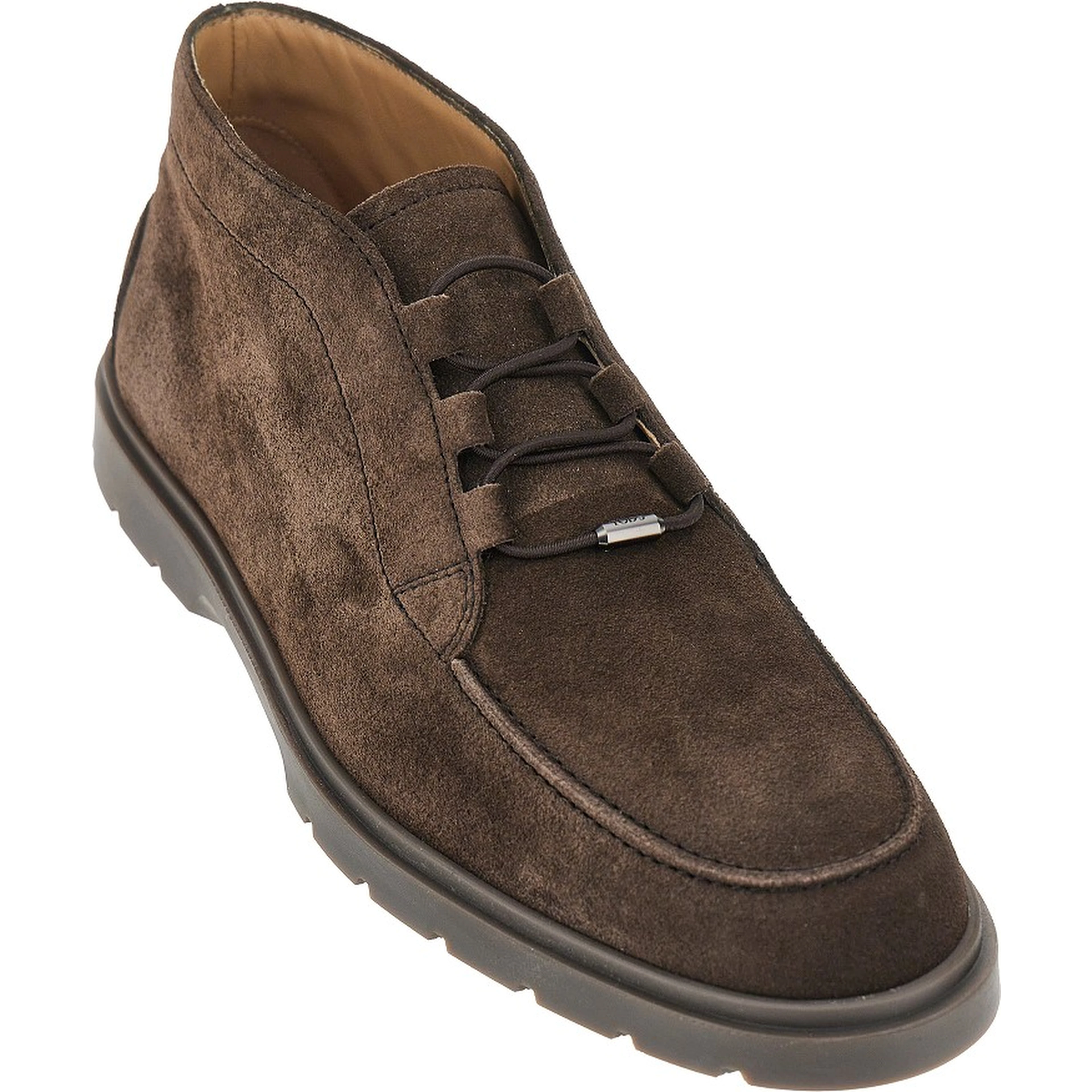 Suede leather desert boots