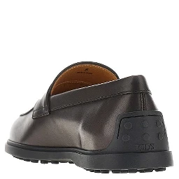 Leather loafers with Gommini sole