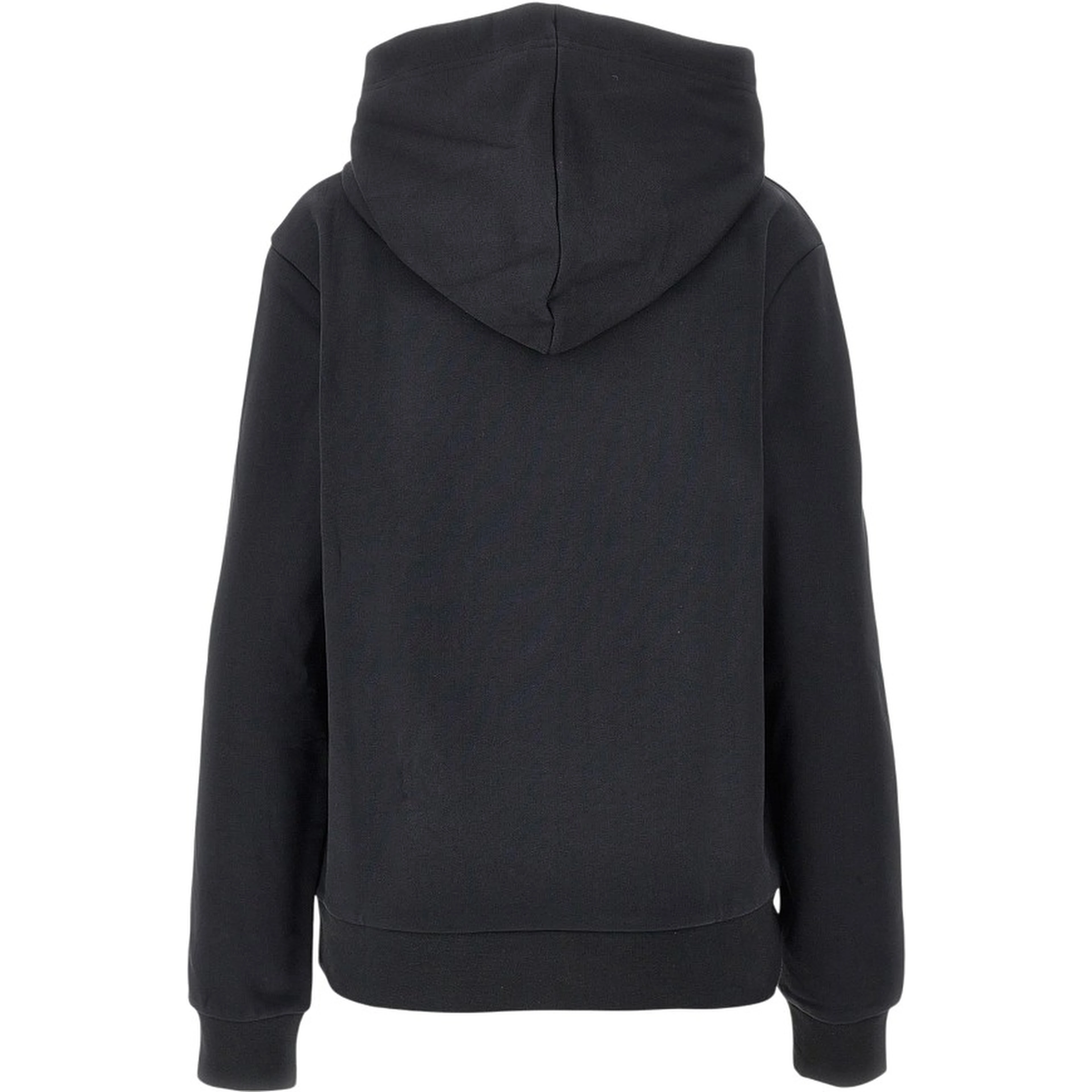 Flocked logo hoodie