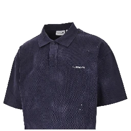 'Painter' piquet polo shirt