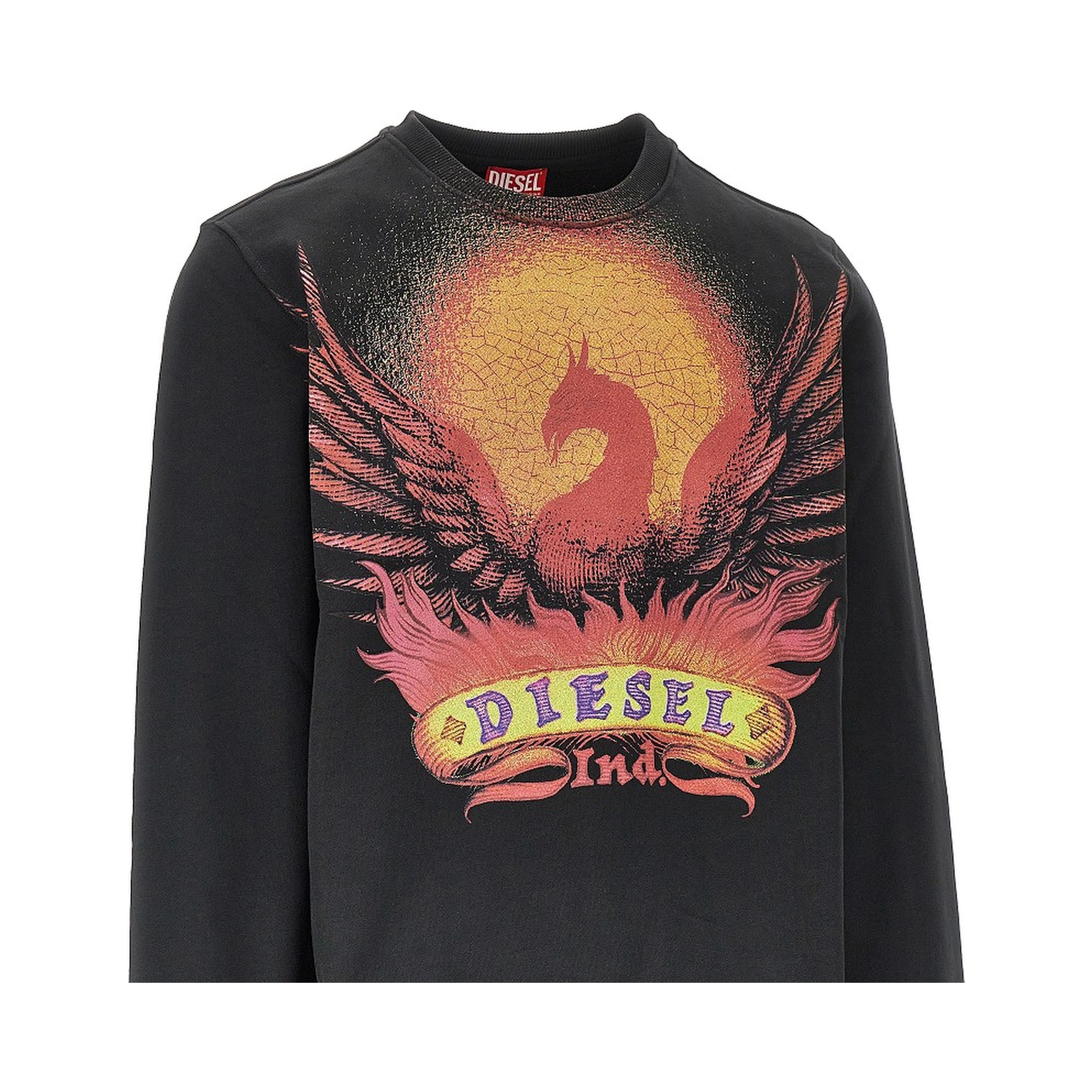 'Phoenix' print crewneck sweatshirt