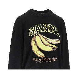Cotton knitting 'Banana' sweater