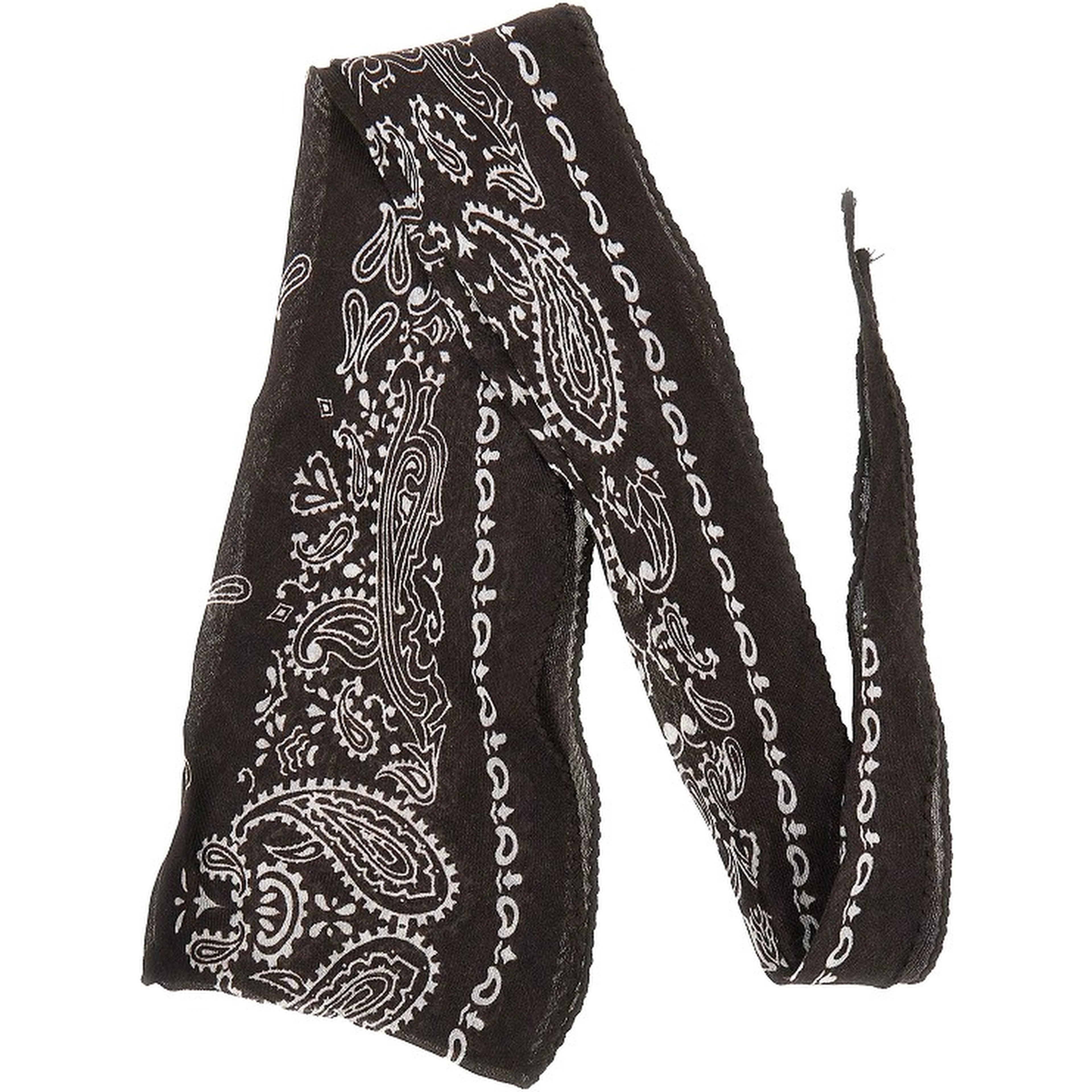 Cashmere-blend scarf with Bandana motif