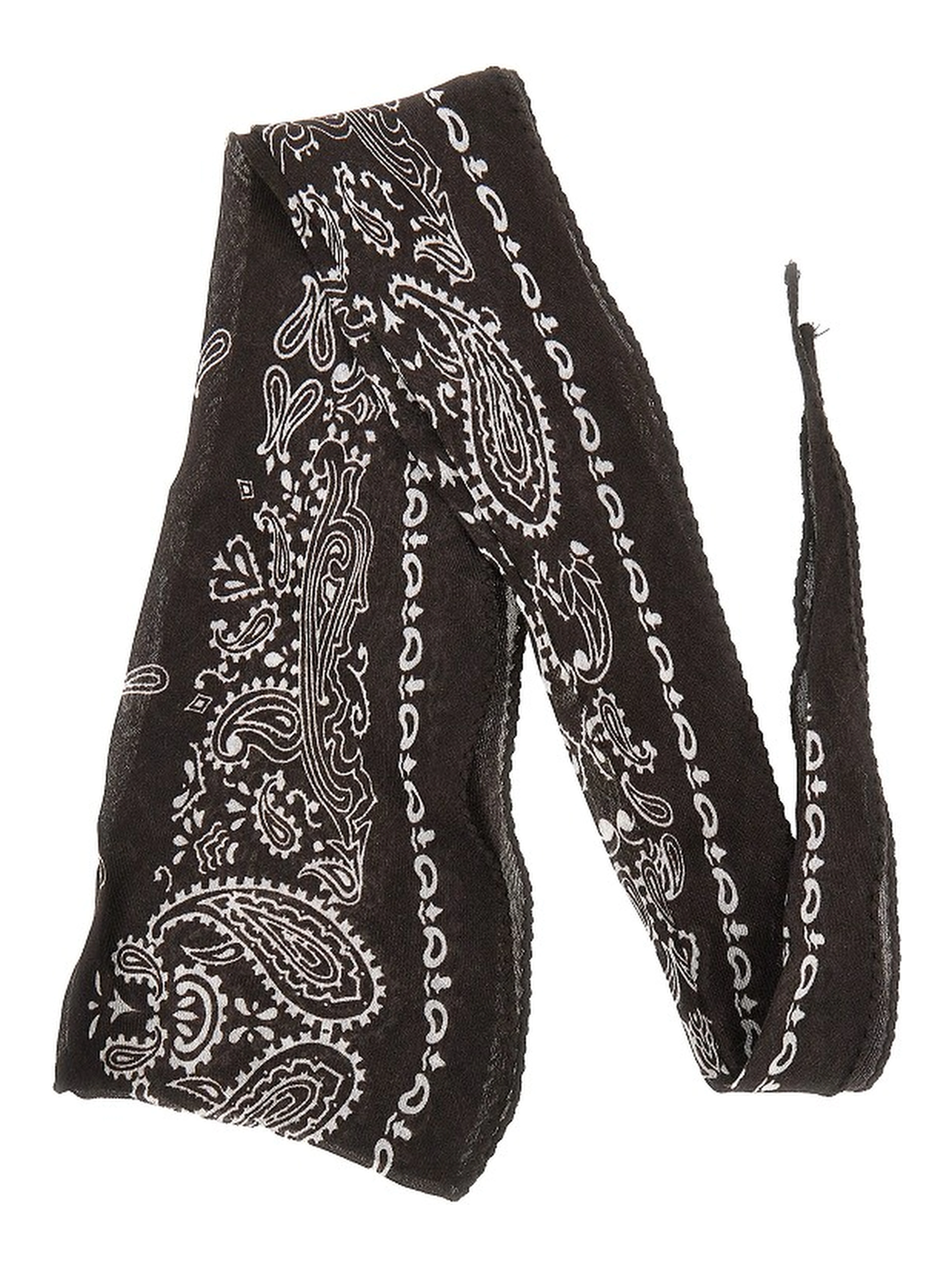 Cashmere-blend scarf with Bandana motif