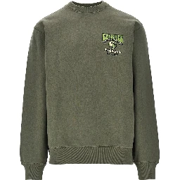'Pinball' embroidery crewneck sweatshirt