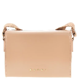 Faux leather crossbody bag