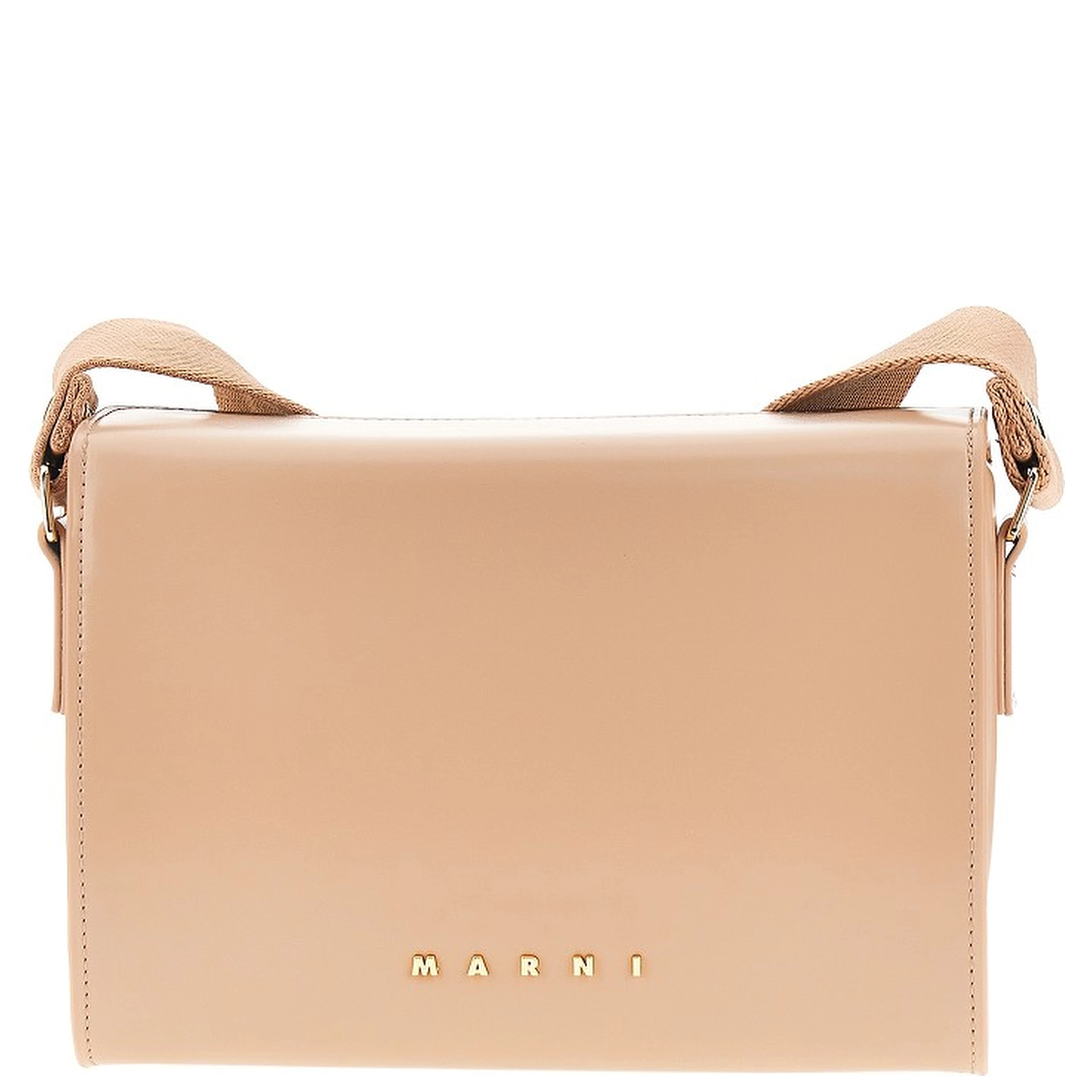 Faux leather crossbody bag