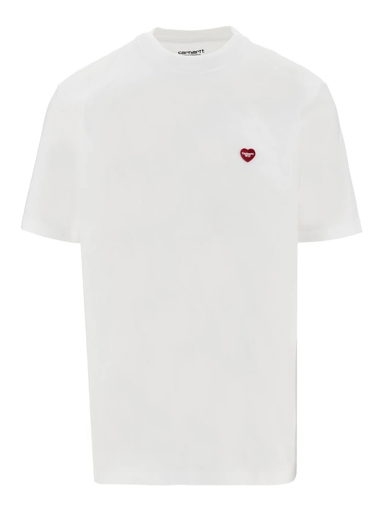 'Small Heart' cotton T-shirt