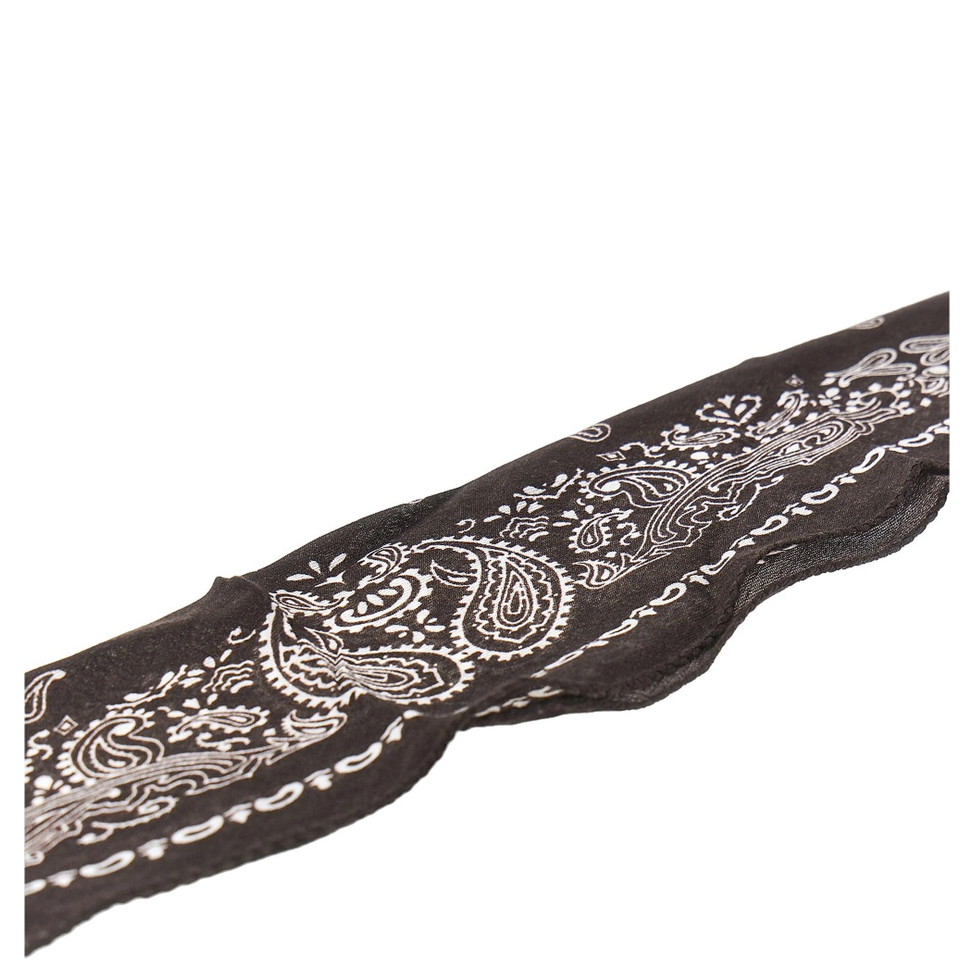 Cashmere-blend scarf with Bandana motif