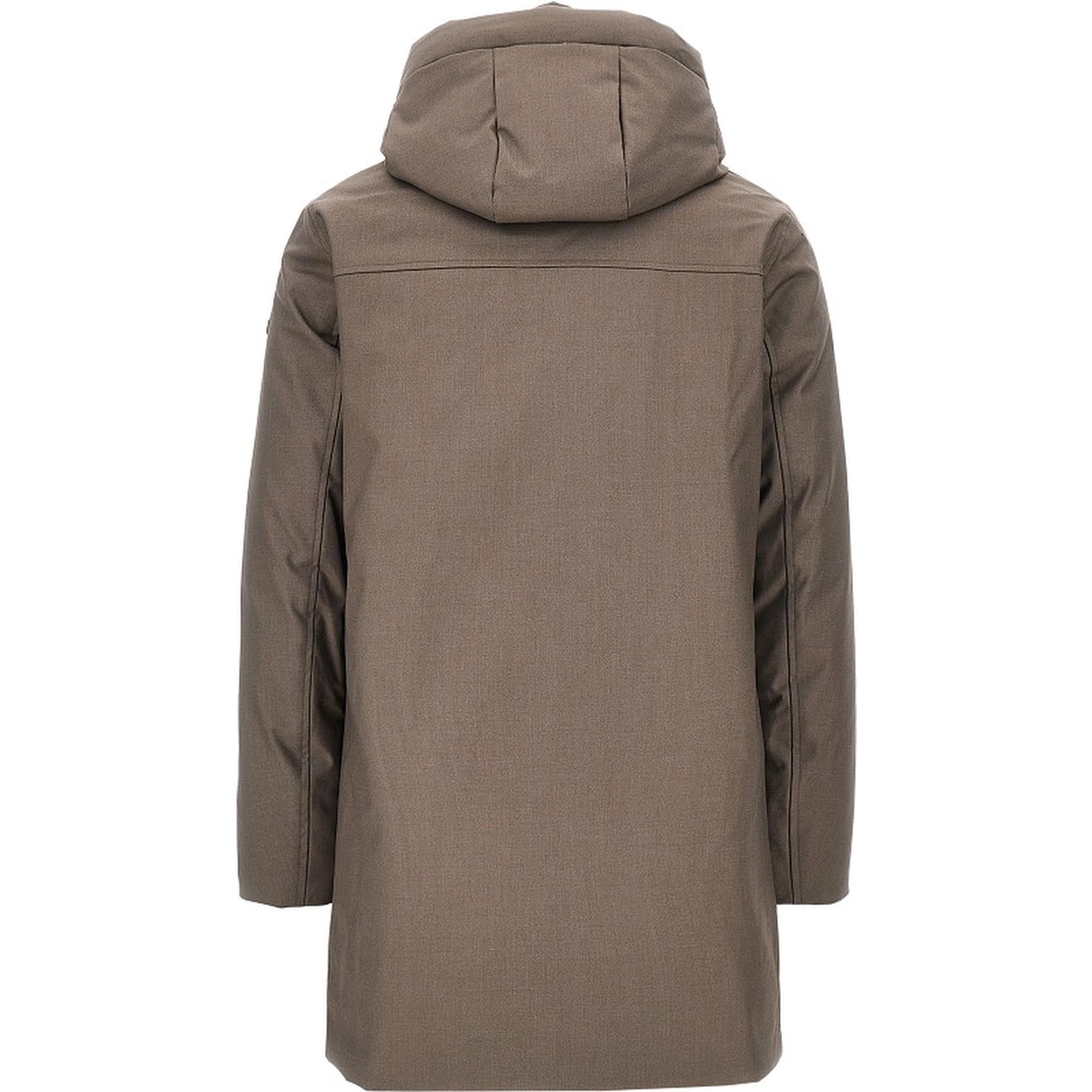 Viscose-blend twill 'Geyser' down jacket