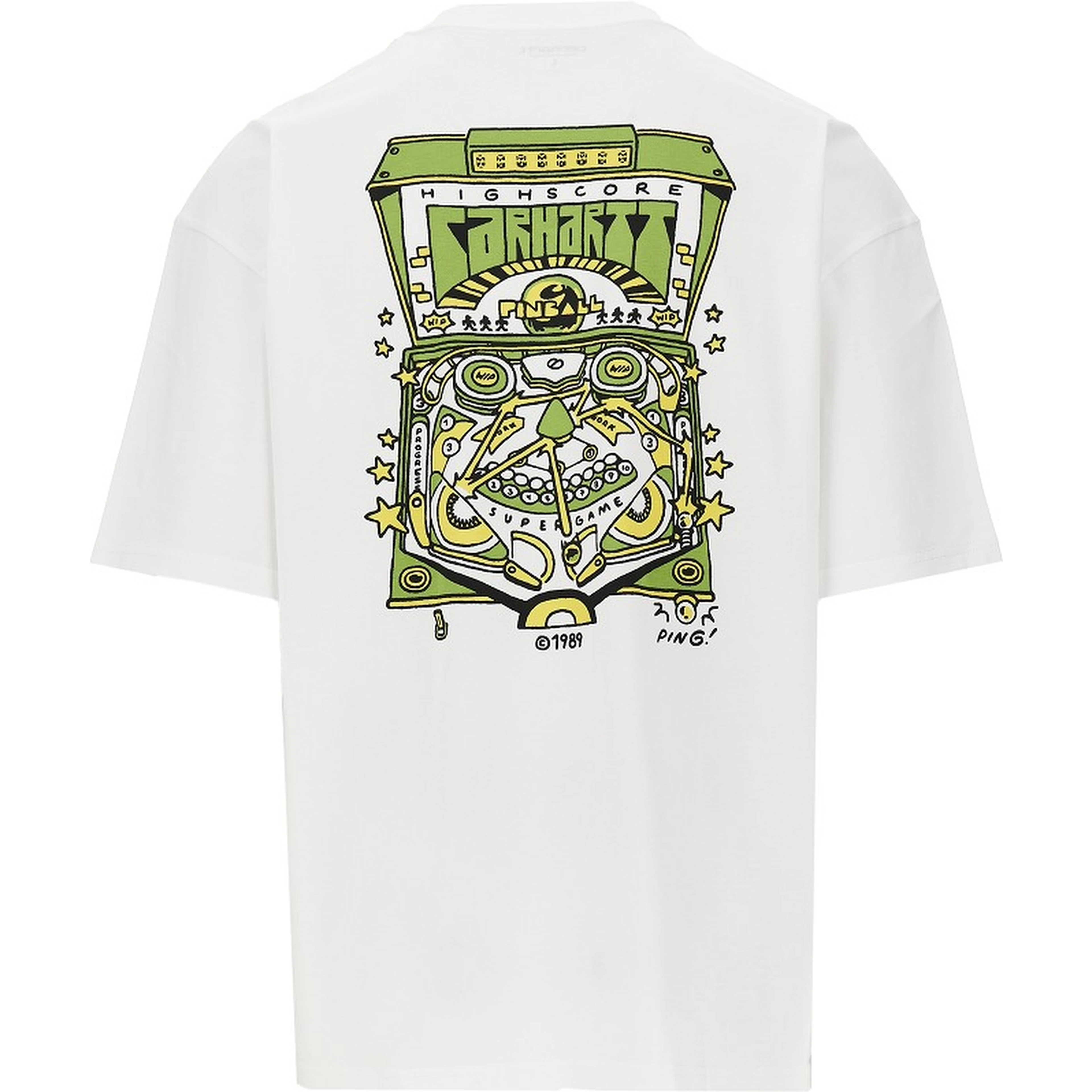 'Pinball' print T-shirt