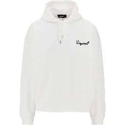 Hoodie with logo embroidery