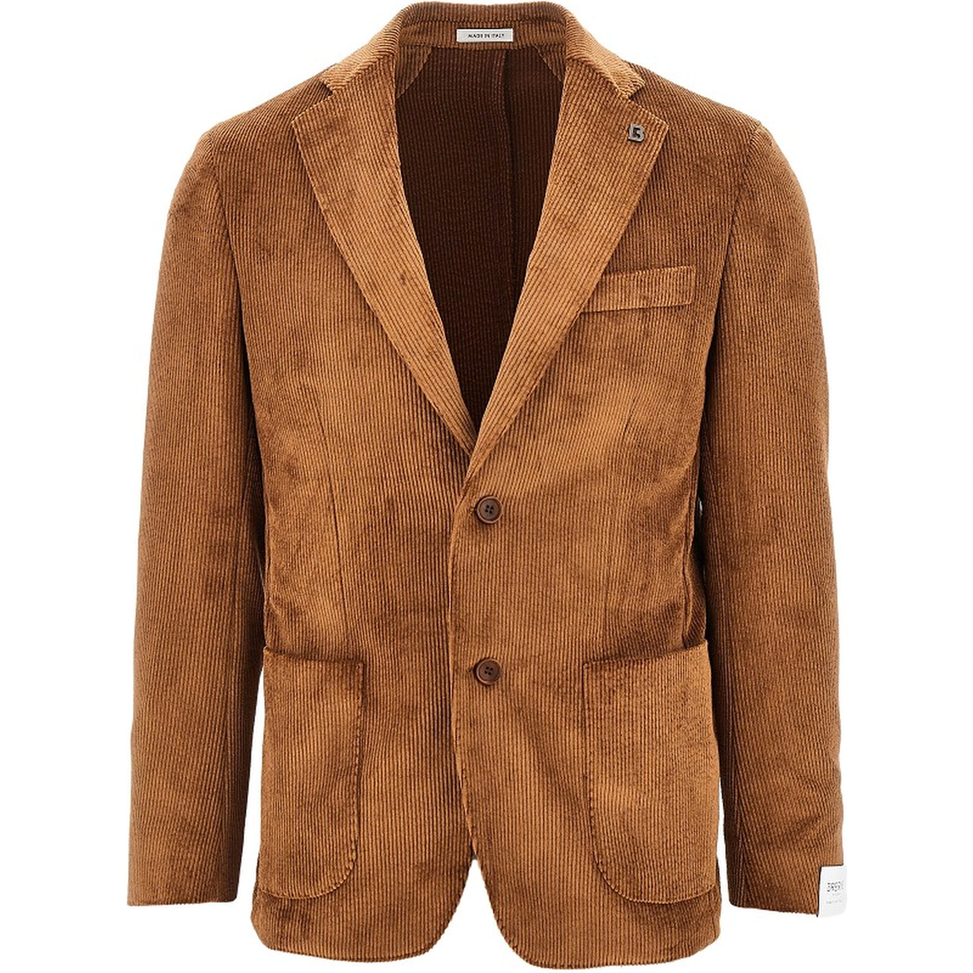 'Venezia' corduroy single-breasted jacket