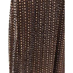 Crystal strapless mini dress