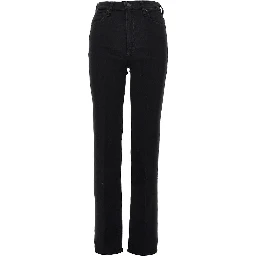 Stretch denim pants