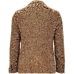 'Venezia' virgin wool single-breasted jacket